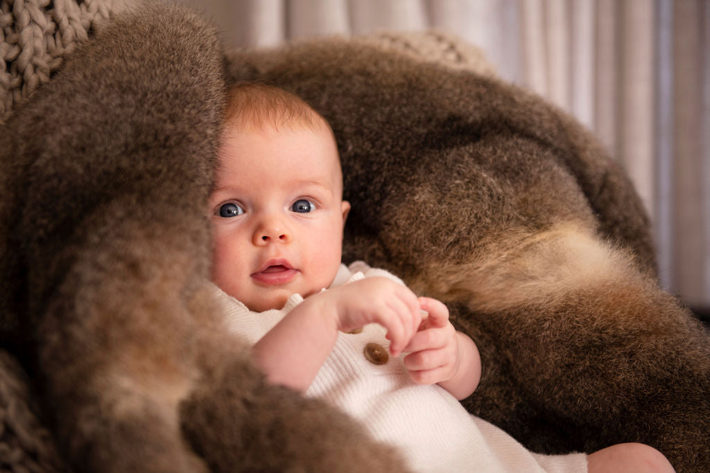 Possum Fur Throw