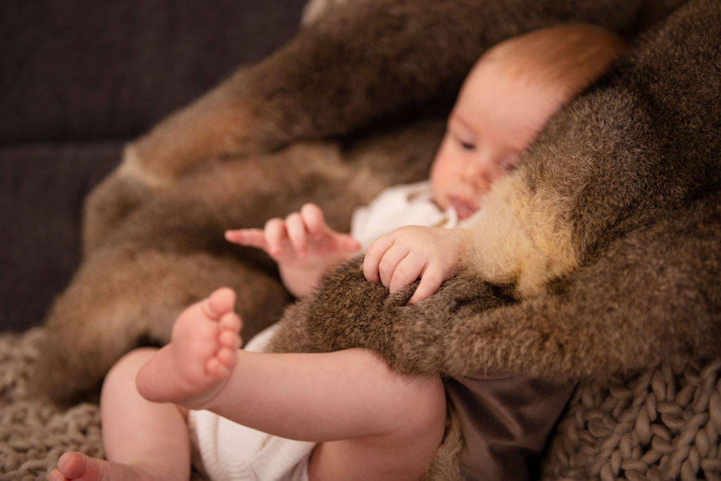 Possum Fur Throw