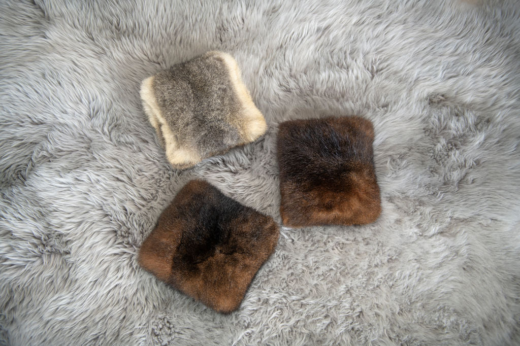 natural plush wheat bag covers