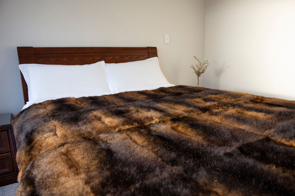 Possum Fur Throw