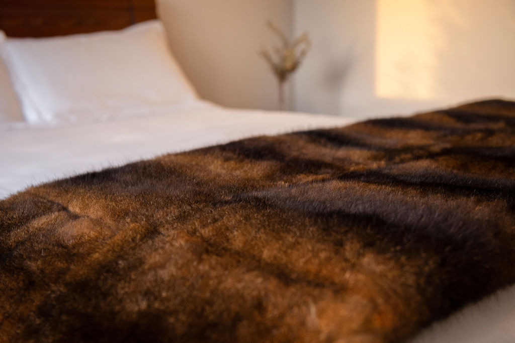 Possum Fur Throw