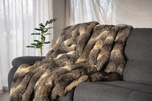 Possum Fur Throw