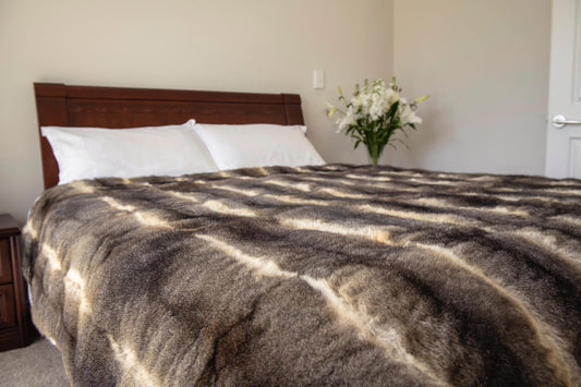 Possum Fur Throw