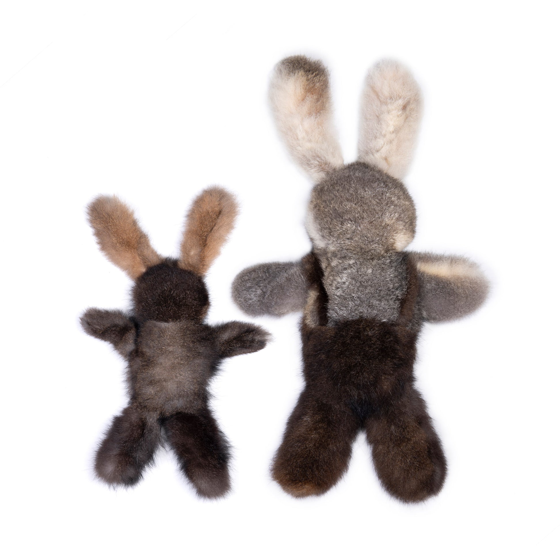 Bush bunnies. Bec Leather soft toy