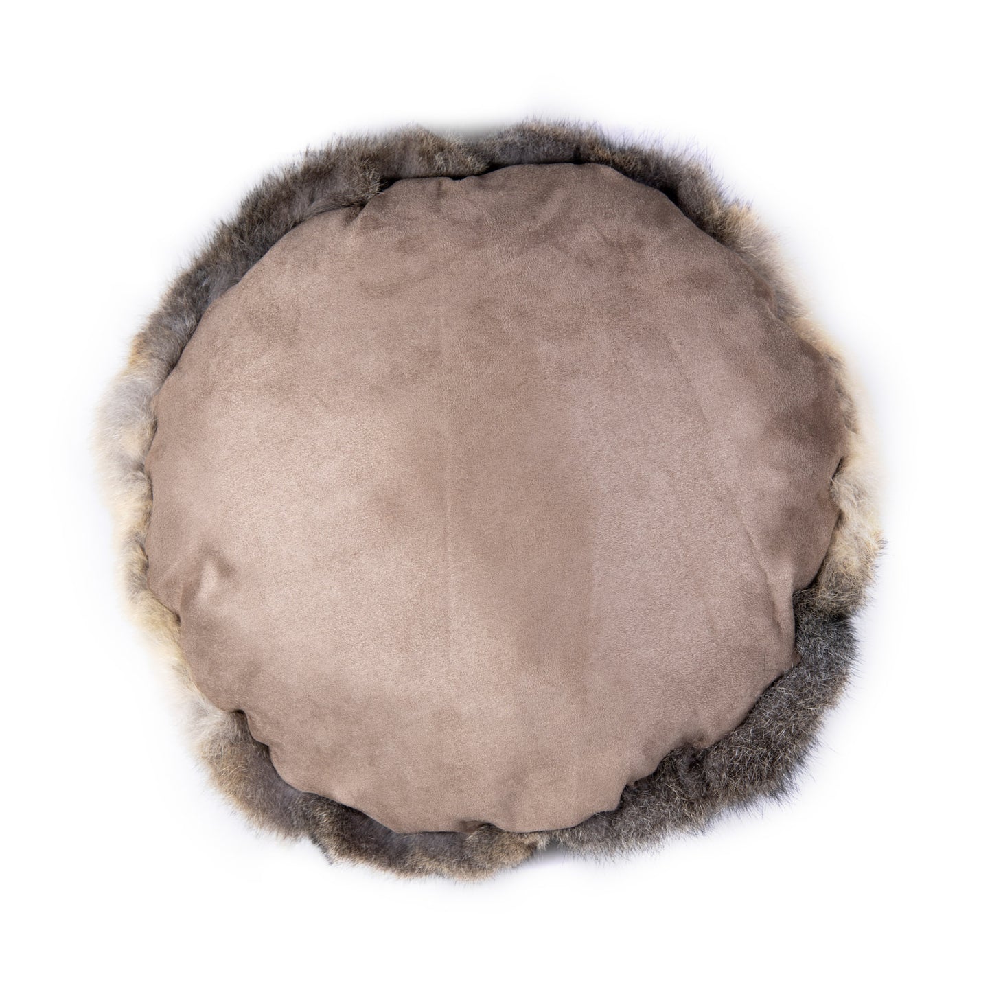 Deluxe Possum Fur Circular Cushions