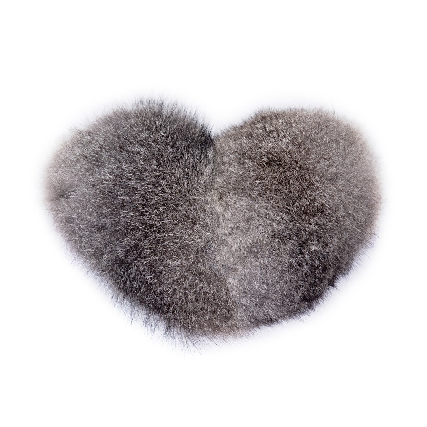 Luxury Possum Fur Heart Shaped Cushions